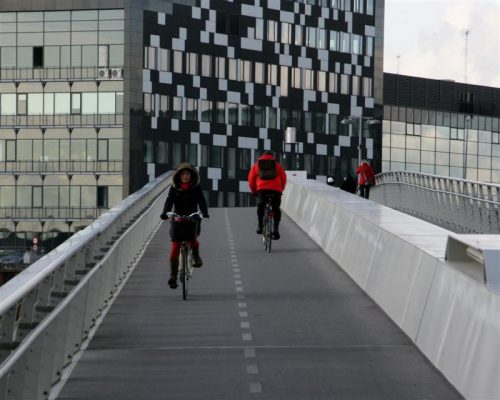 Il ponte pedonale e ciclabile "Odense brygge"